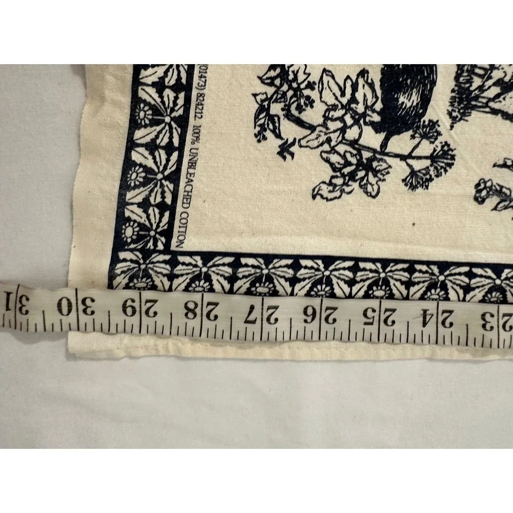 Stuart Morris Textiles The Chutes English Village Map Tea Towel Cotton